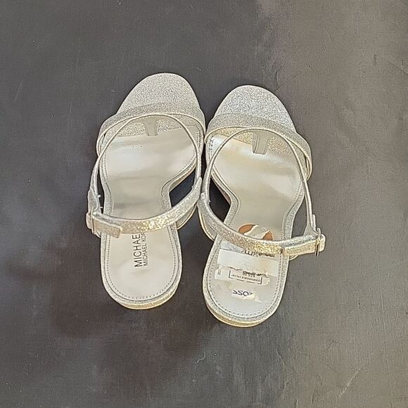 BRAND NEW MICHEAL KORS ARDEN T-STRAP OPEN TOE HEEL SANDAL - Picture 7 of 14